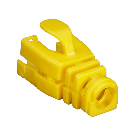BLACK BOX Snap-On Patch Cable Boot, 50-Pack, Yellow FMT722-SO-50PAK